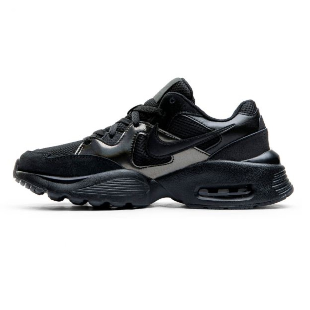 New Nike Air Max Fusion triple black shoes - Picture 2 of 8